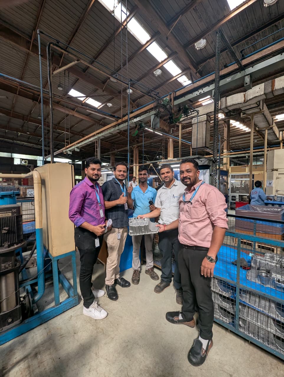 Team group photo after go-live