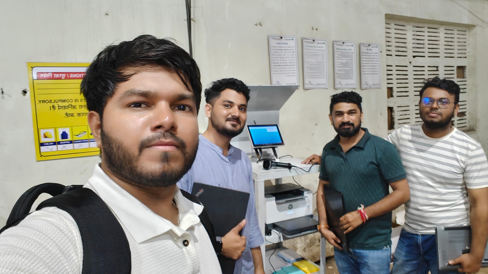 Team group photo after go-live